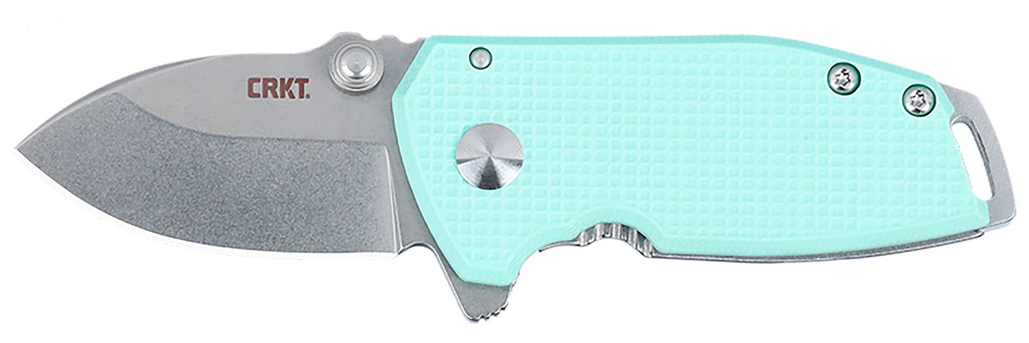 CRKT Squid Compact 1.75" D2 Steel Blade Blue G10 Handle Knife - Columbia River Knife & Tool