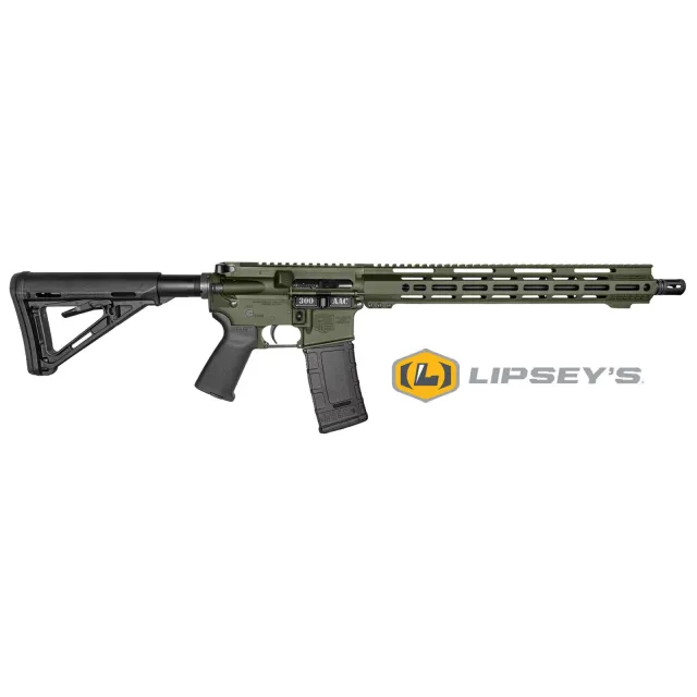 Diamondback DB171BB102 Carbon DB15 300 AAC Blackout 16" OD Green Rifle - Diamondback - 300 AAC Blackout