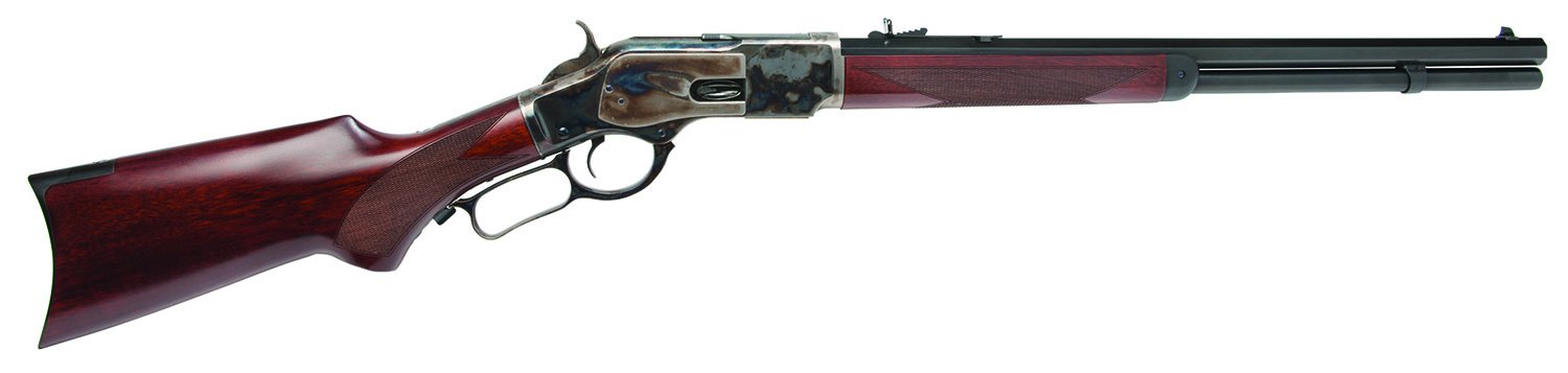 Cimarron CZ204 1873 Short Rifle 45LC 20" Octagon Barrel CCH Frame - Cimarron - .45 LONG COLT