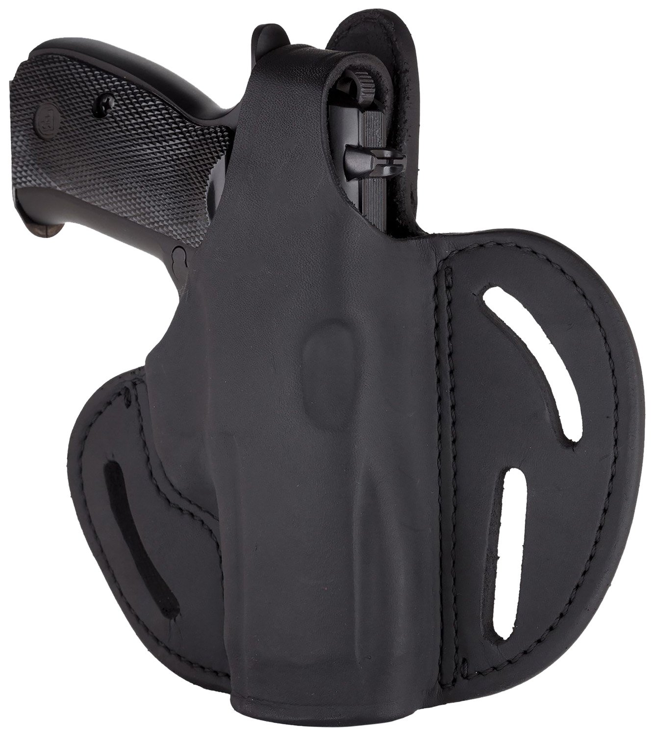 1791 Gunleather BHX Thumb-Break Belt Holster Saddle Brown - 1791 Gunleather