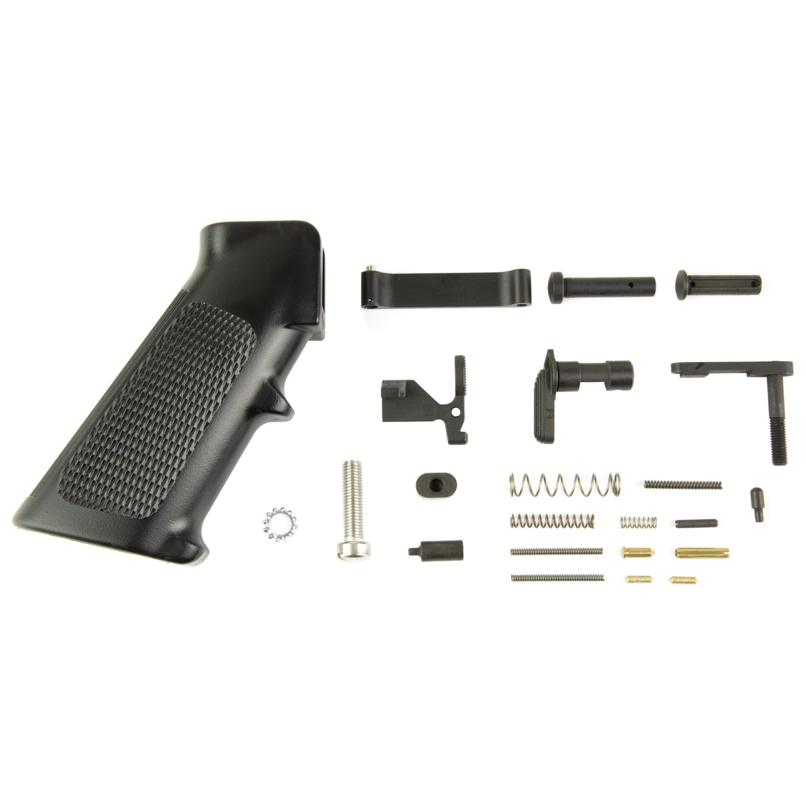 Geissele 05-987 AR-15 Mil-Spec Lower Parts Kit with Grip, No Trigger - Geissele