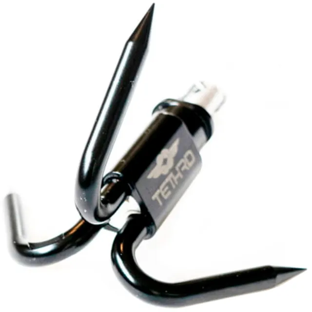 Tethrd Scorpion SCORP-HOOK Gear Hook, Lightweight 1.75oz, Foldable Design - Tethrd