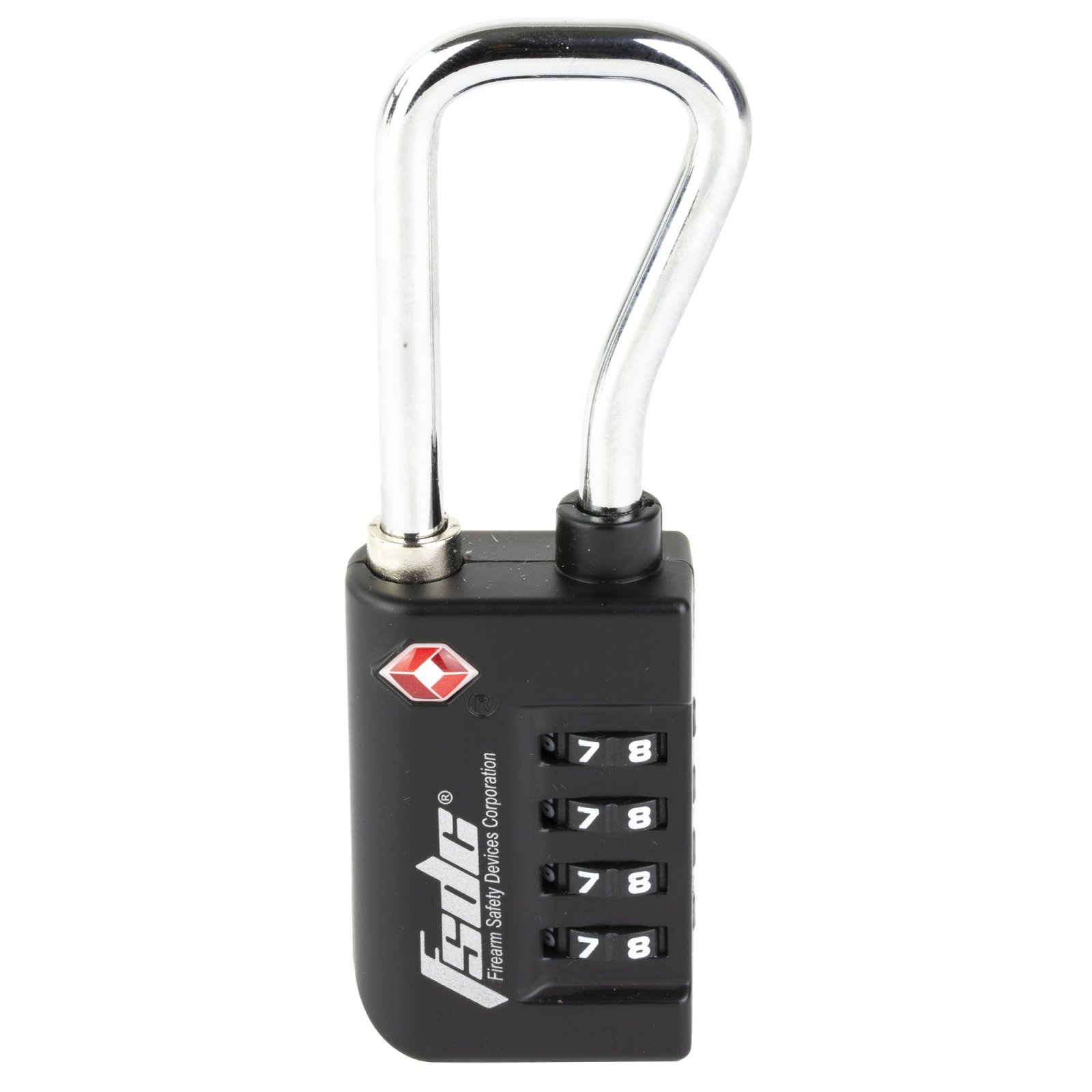 Firearm Safety Devices FSDC Resettable 4-Dial TSA Combination Lock - Firearm Safety Devices