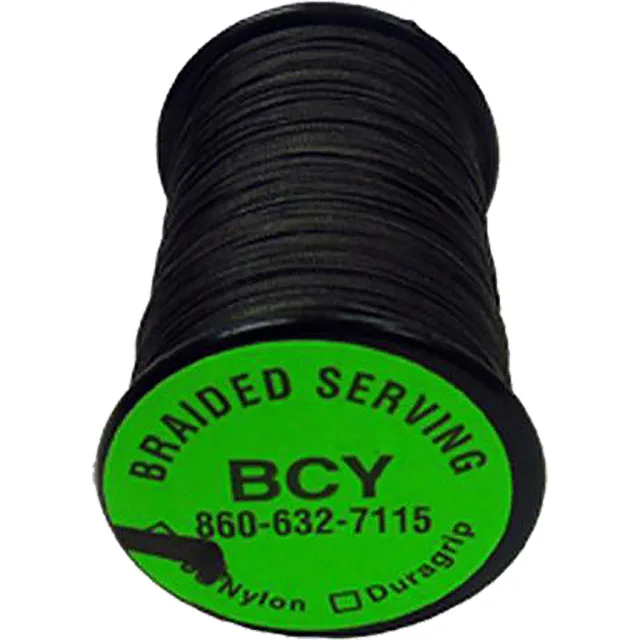 BCY 350 Nylon Braided Serving Black .015 125 Yards - BCY