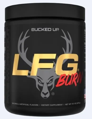 Bucked Up 1017118 Pre Workout LFG Burn Berry 30 Servings - Bucked Up