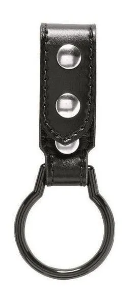SAFARILAND 730-4 Black Weave Flashlight Carrier Chrome Snap - SAFARILAND - N/A