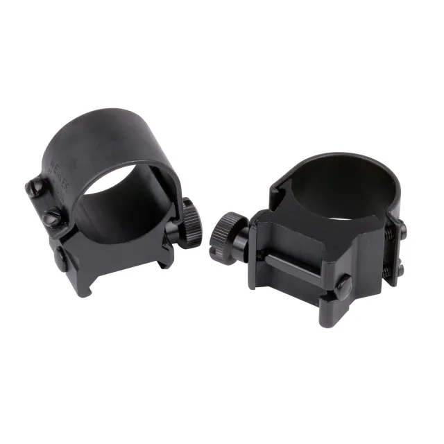 Buy Weaver Mounts 49042 Top Mount Scope Ring Set 1" Tube High Quick Detach Matte Black Aluminum online