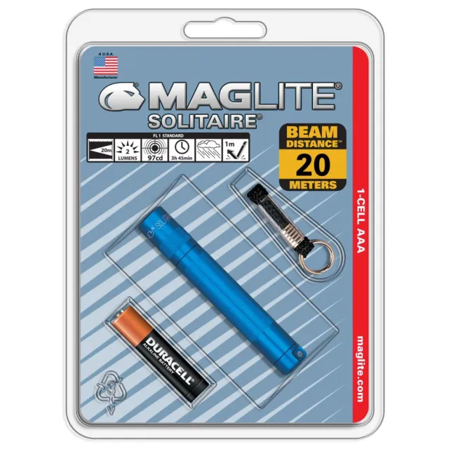 Maglite Solitaire AAA-Cell Incandescent Flashlight K3A116 - Maglite for sale at Smoke Wagon Firearms