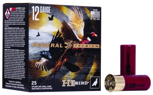 Federal HVF12 8 12 Gauge 2.75 in 1.125 oz #8 Shot 25 Rounds - Federal Premium Ammunition