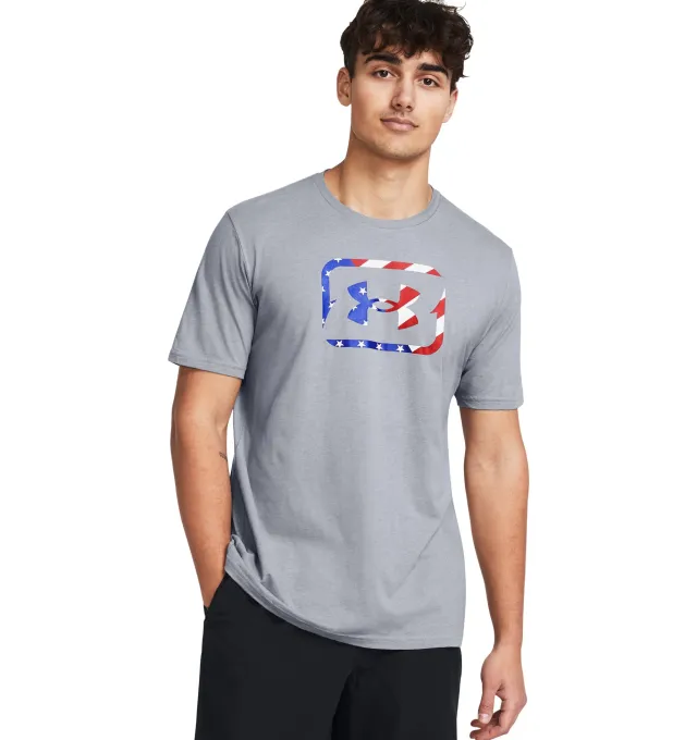 Under Armour Freedom Hook T-Shirt Men's HeatGear Short Sleeve