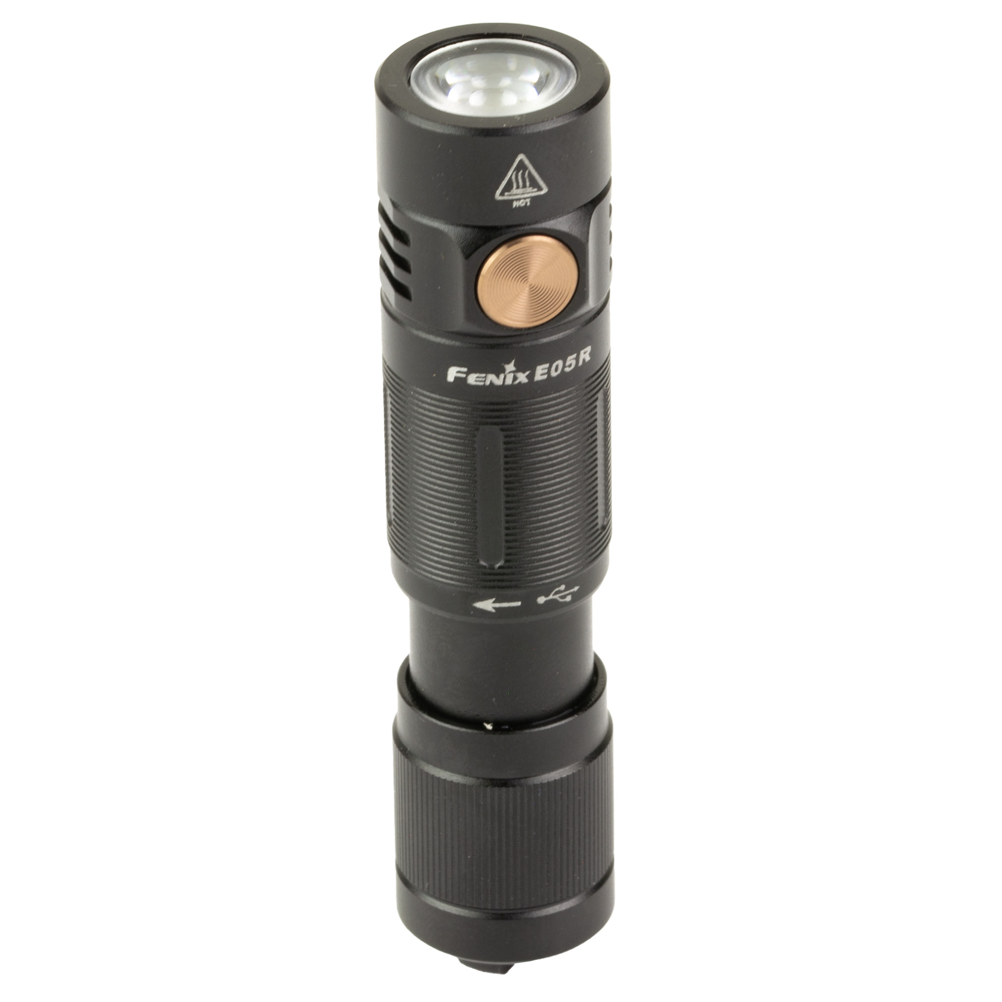 Buy Fenix Lights E05R Flashlight 400 Lumens White LED Black Anodized online