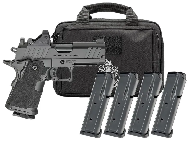 Buy Springfield Armory 1911 Gear Pac 9mm 3.5In 15rd Black Viridian online