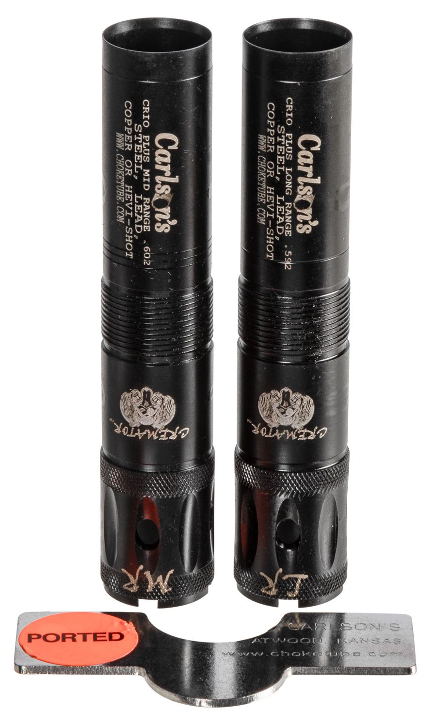 Carlson Cremator 20 Gauge Mid Long Range Ported Choke Tube 11490 - Carlson - 20 GAUGE