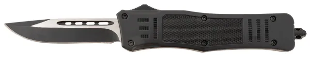 Steel River Knives T618BDP Spartan Medium 3.25" Drop Point Plain Black-...