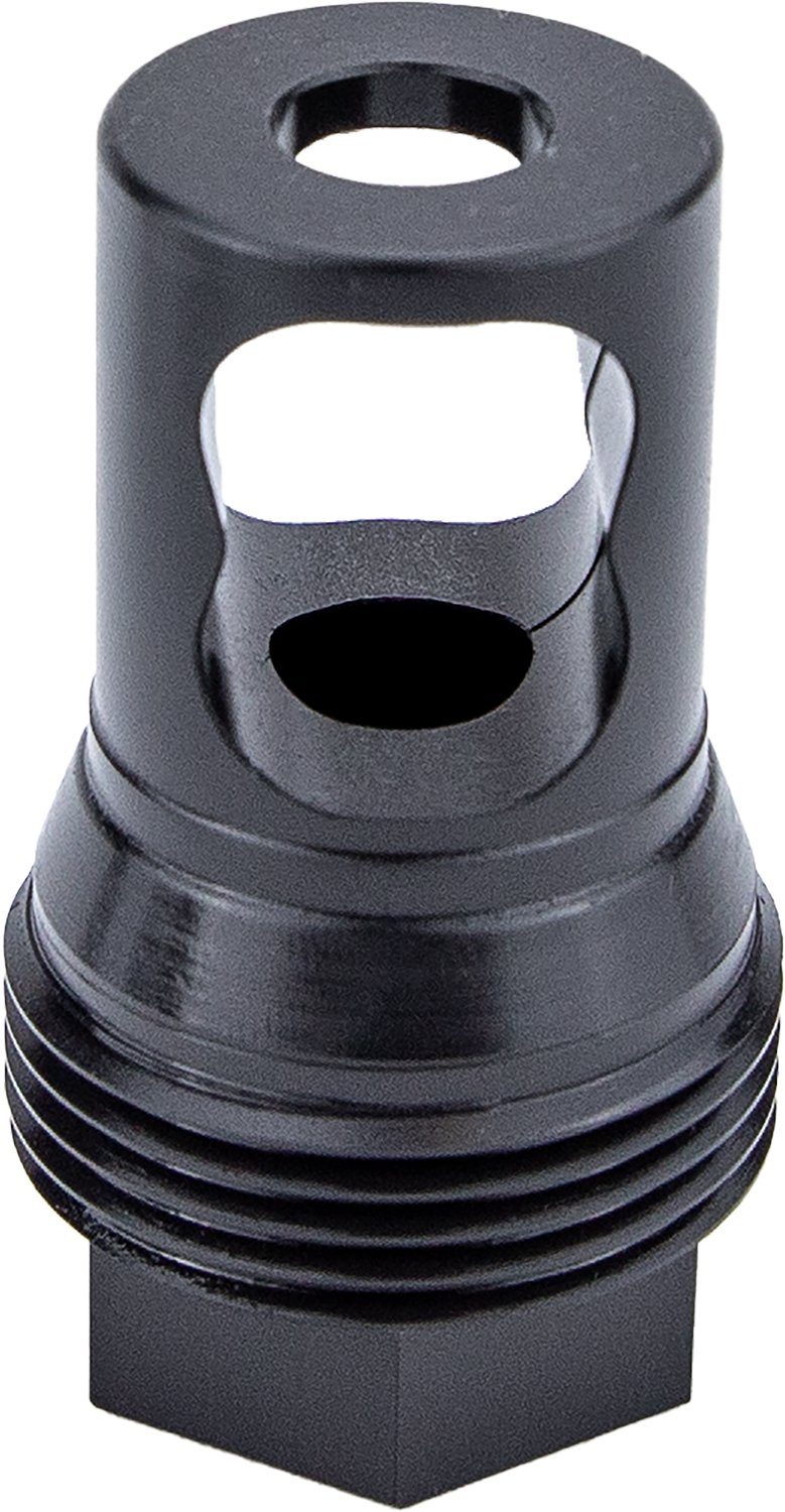 Kgm Suppressors A-TMB50-S-2 R50T Taper Muzzle Brake Black Nitride Steel 7/8"x14 Threads - KGM - R50T