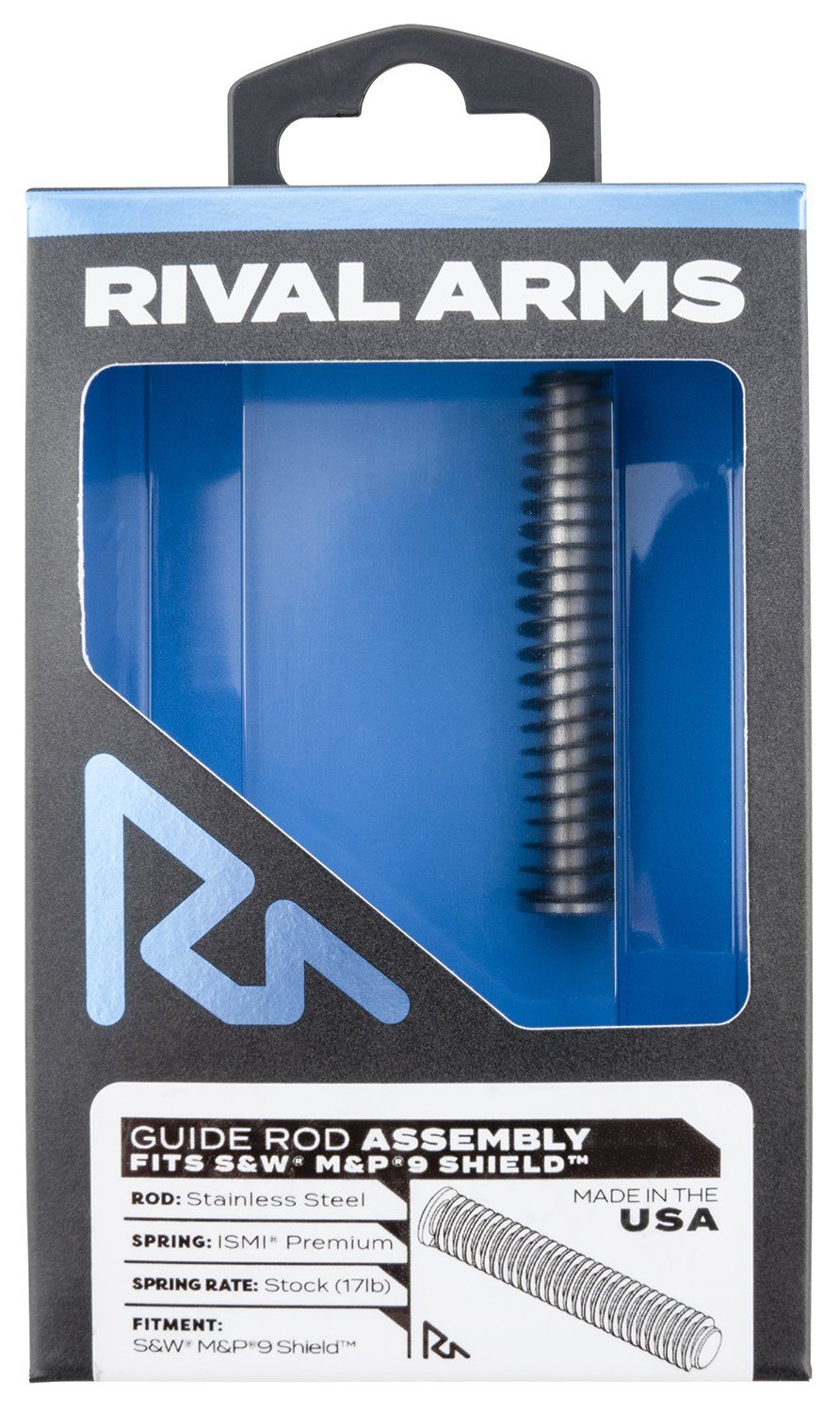 Rival Arms Rara50M101S Guide Rod Assembly Stainless Steel SW MP-9 - Rival Arms