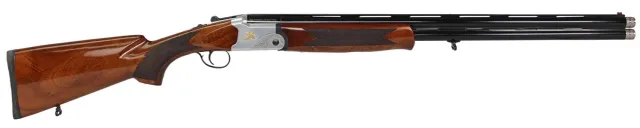 Iver Johnson IJ60020LW28S 20 Gauge 28 In 2 Round O/U Walnut Stock - Iver Johnson - 20