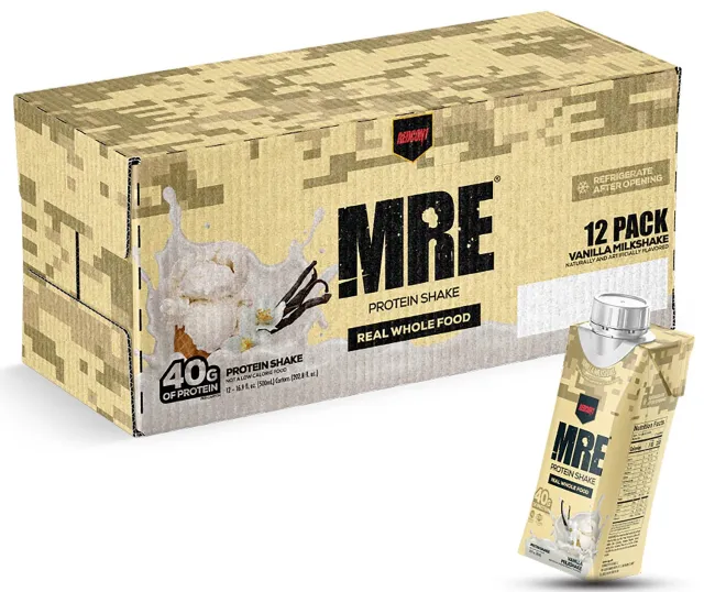REDCON1 RC1MRERTDVM12 Vanilla MRE Ready-to-Drink 14oz 12pk - REDCON1