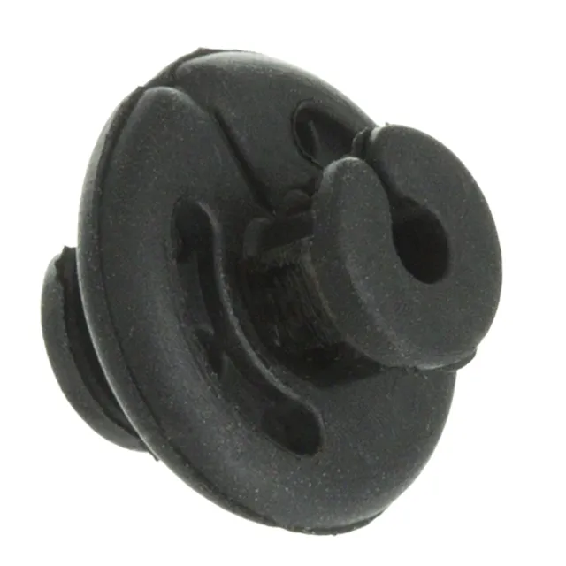 October Mountain 1601158 Quick Crimp Kisser Button Black 100pk 9/16" 18gr - October Mountain