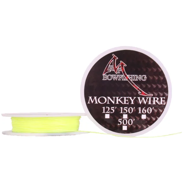 RPM 1211 Monkey Wire 160ft #200 Tensile Strength Abrasion Resistant Line - RPM Bowfishing