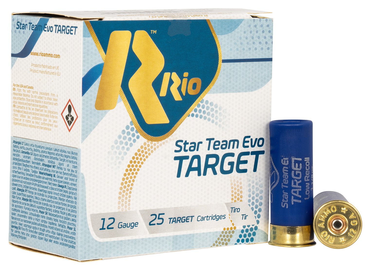 Buy Rio Ammunition STT32LR8 Team Target 12Gauge 2.75" 1 1/8oz 8Shot 25 Per online