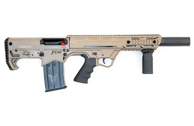 Black ACES TACTICAL BULLPUMP SGP 12GA 18.5IN BBL F...