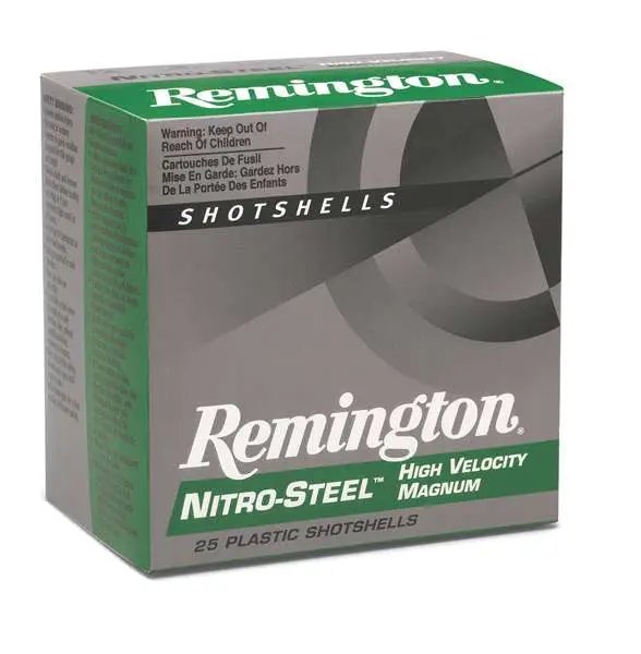 Remington Nitro-Steel 12 Gauge 3 In 1 1/4 oz #2 Shot 25 Rounds - Remington Arms Company, LLC - 12 Gauge