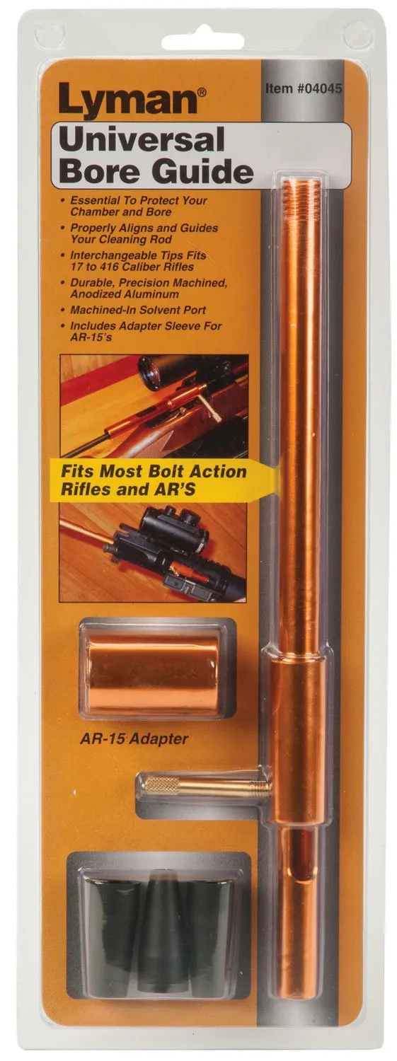 Lyman Universal Bore Guide Multi-Caliber Rifle .17-.416 Cal 1.00 In - Lyman - .17 CAL TO .416 CAL