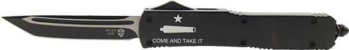 Buy Templar Knife Slim OTF Come AND Take IT 3.1" Black Tanto MCATI231 online