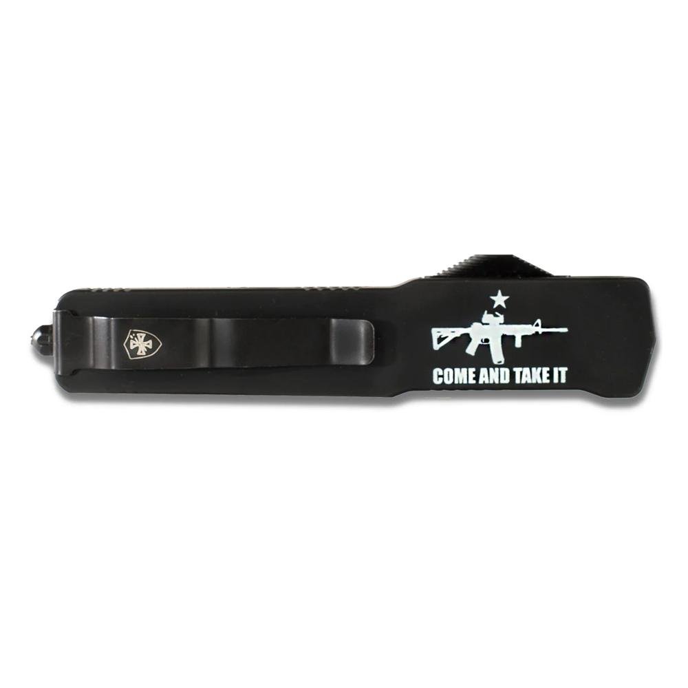 Templar MZ-AR15-32-1 Slim Knife, 3.16" D2 Blade, Black, 5.9 oz - Templar Knife
