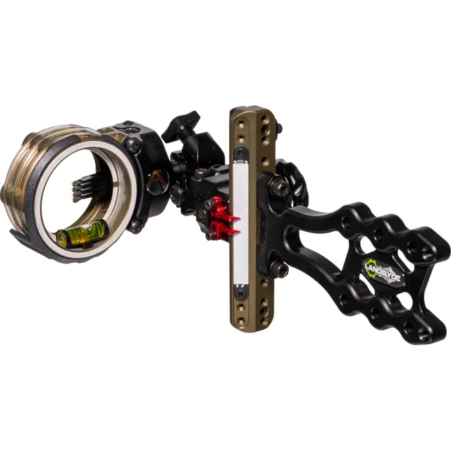Buy Axcel ALND-N410-4TB Landslyde Bowhunting Sight AccuStat II 4 Pin .010 online