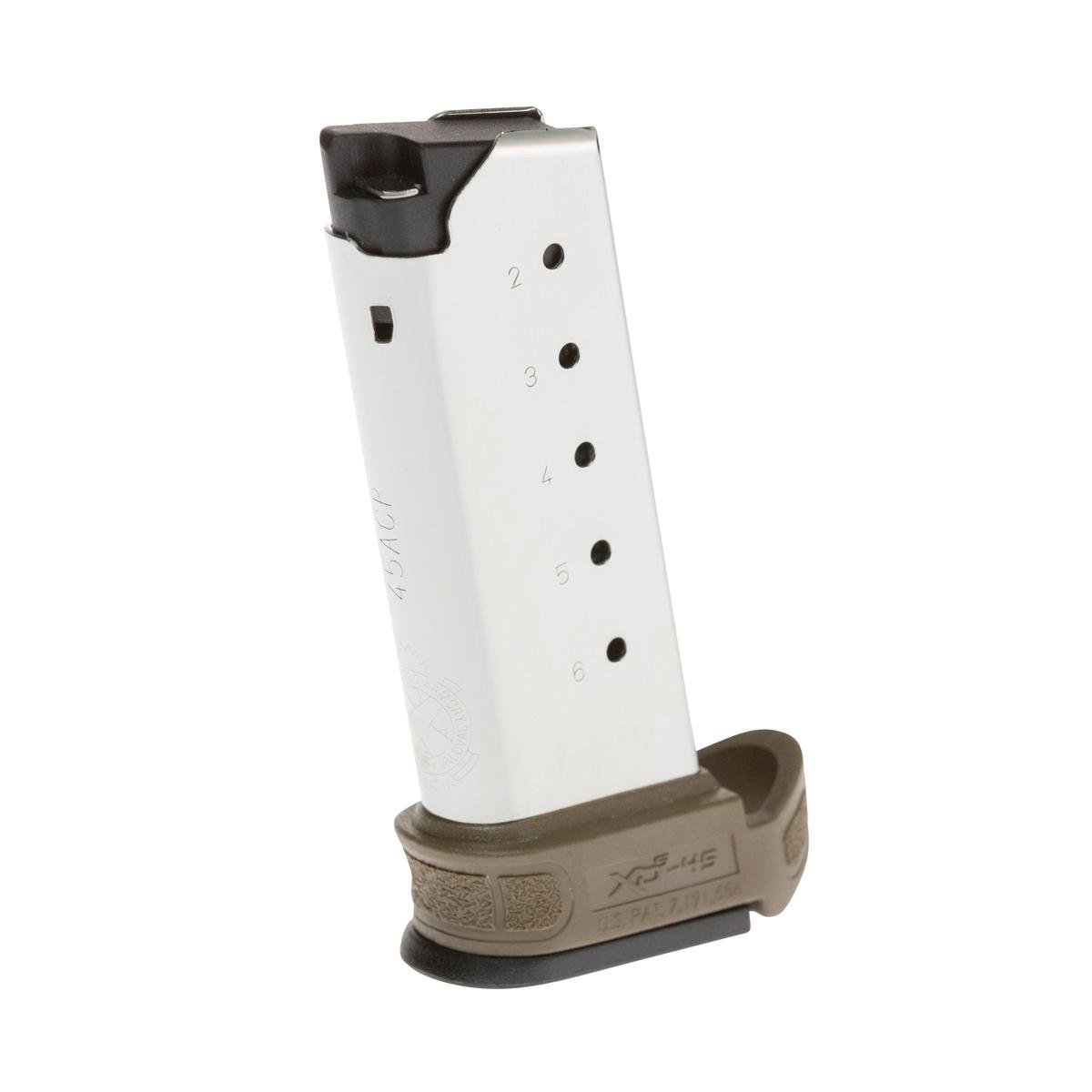 Buy Springfield XD-S Mod2 Magazine .45 ACP 6 Round Flat Dark Earth Finish online