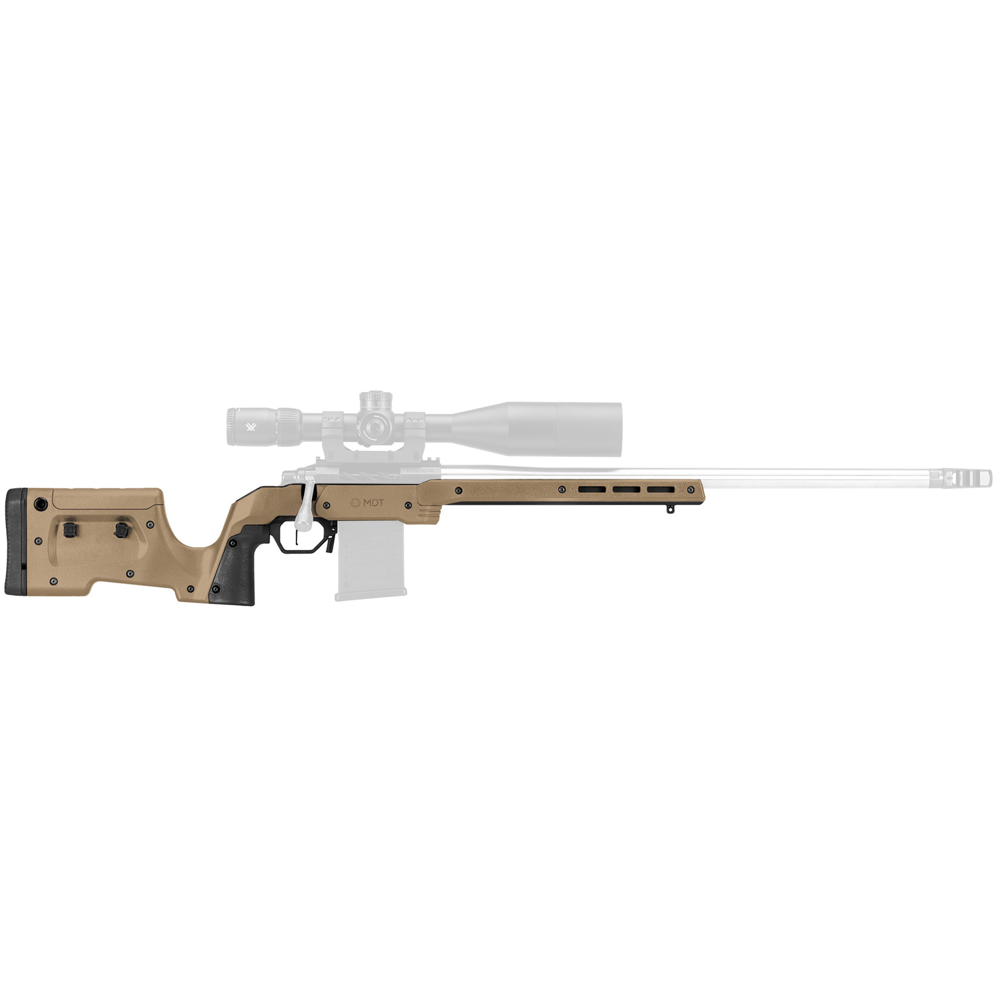 MDT XRS Chassis Flat Dark Earth Matte Finish Fits Savage Short - MDT