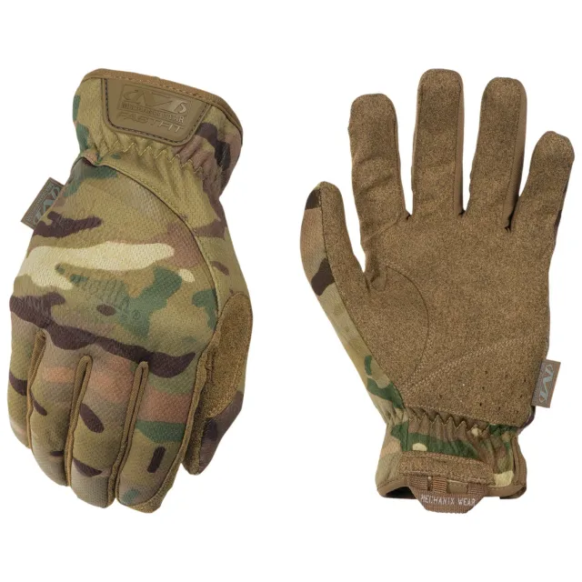 Mechanix Wear FFTAB-78-009 FastFit Medium MultiCam Touchscreen Gloves - Mechanix Wear