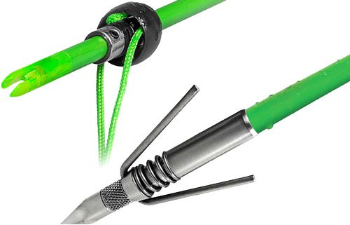 Truglo Speed Shot Arrow TG140S1G Spring Fish Point Bowfishing Arrow - Truglo Bowfishing