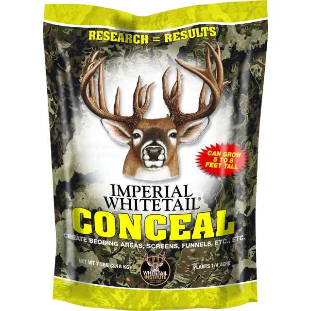 Whitetail Institute CON7 Conceal Seed 7lb 1/4 Acre Plot Screen - Whitetail Institute