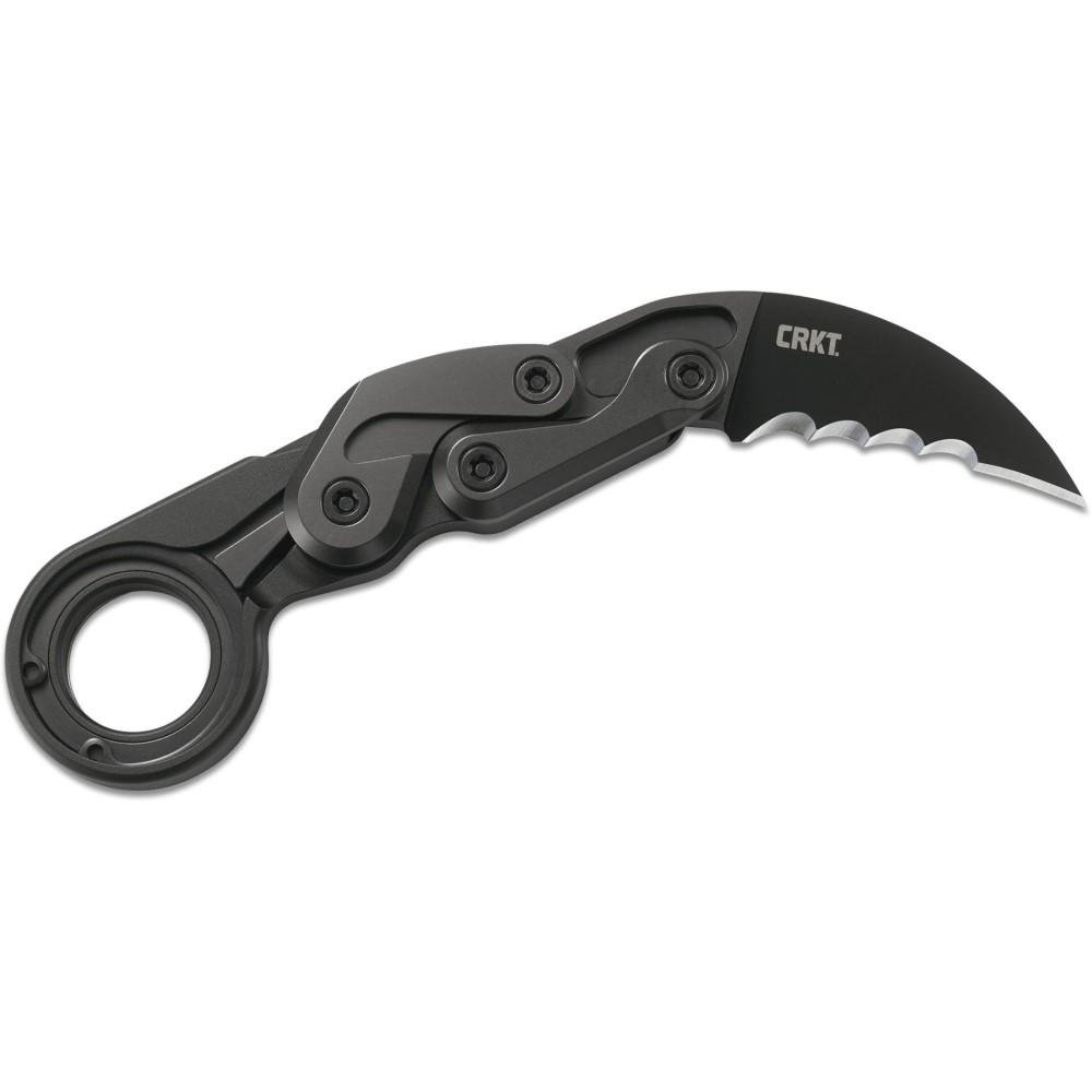 CRKT 4040V Provoke 2.4" Karambit, TiNi, Veff Serrations, Kinematic Action - Columbia River Knife & Tool