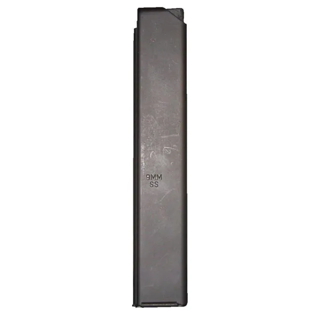 ASC 9mm AR Magazine Stainless Steel Black 32-Round Capacity