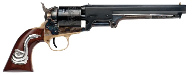 Cimarron SA Frontier 38 Special 7.5 In Walnut Blue CA9081SSI01 - Cimarron - 38 Special