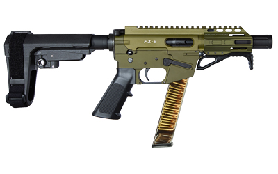 FREEDOM ORDNANCE FX9P4S-ODG FX9P 9mm Luger 31+1 4" OD Green - Freedom Ordnance - 9mm Luger (9x19 Parabellum)