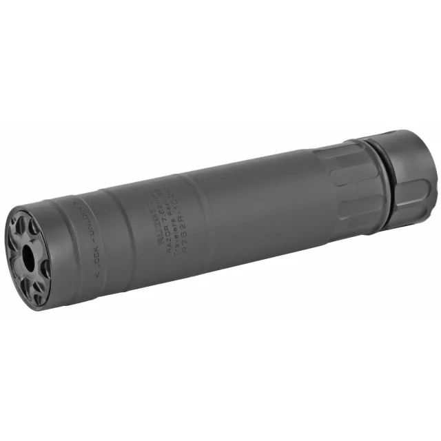 Rugged Suppressors RZR01762 7.62mm 30 Cal Black Cerakote Suppressor