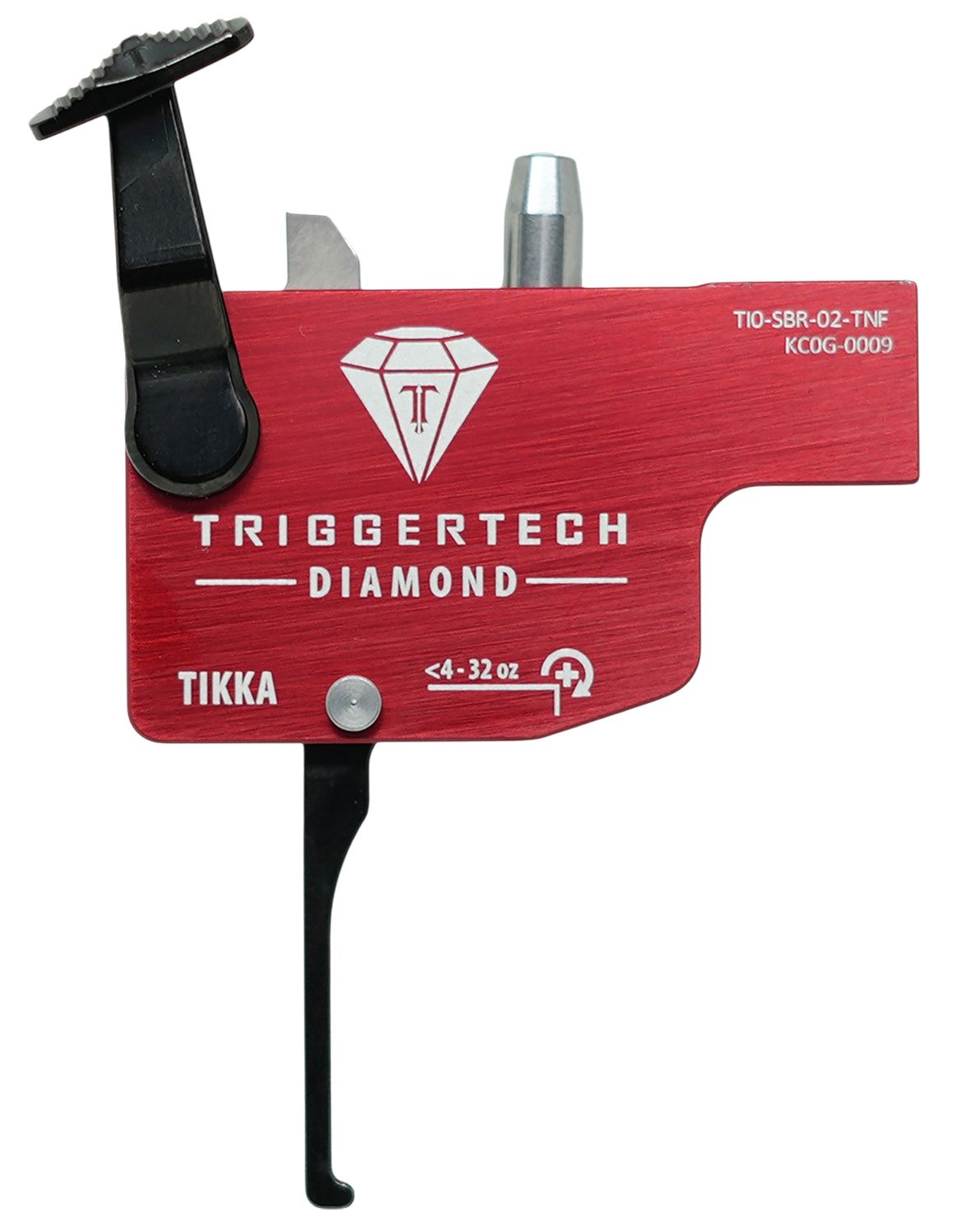 Buy TriggerTech Diamond Trigger Straight Flat Lever for Tikka T3/T3x/T1x online