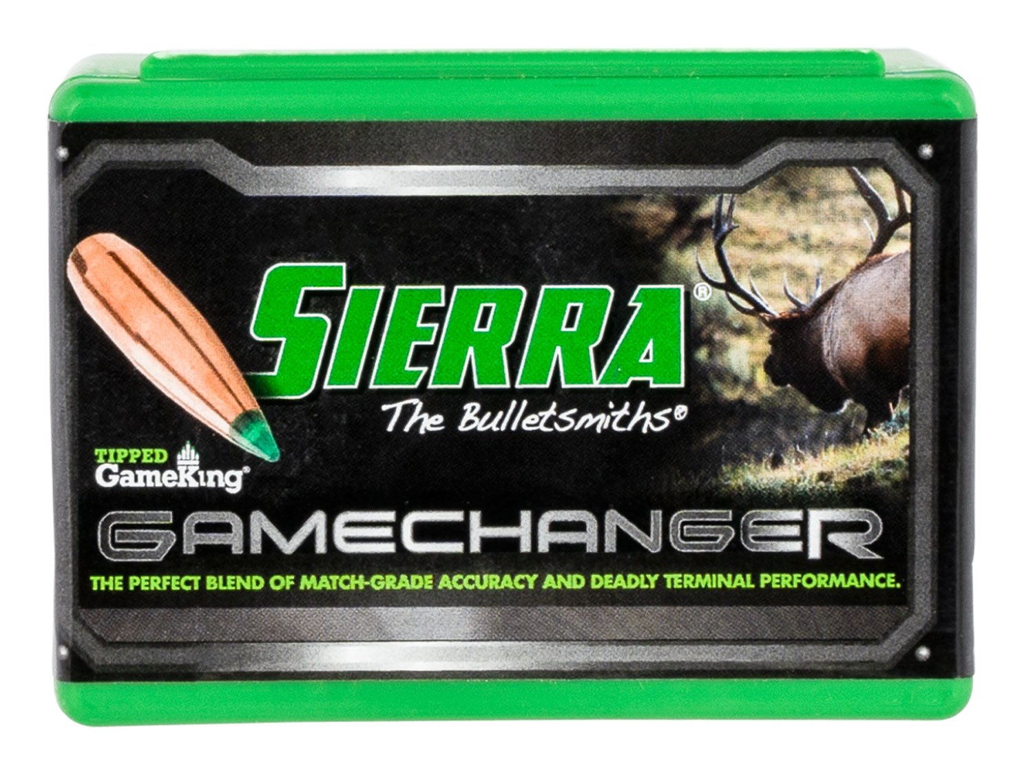 Sierra Bullets 4665T Tipped GameKing 308 Caliber 165 GR 50 Box 30 CALIBER - Sierra Bullets - 30 CALIBER