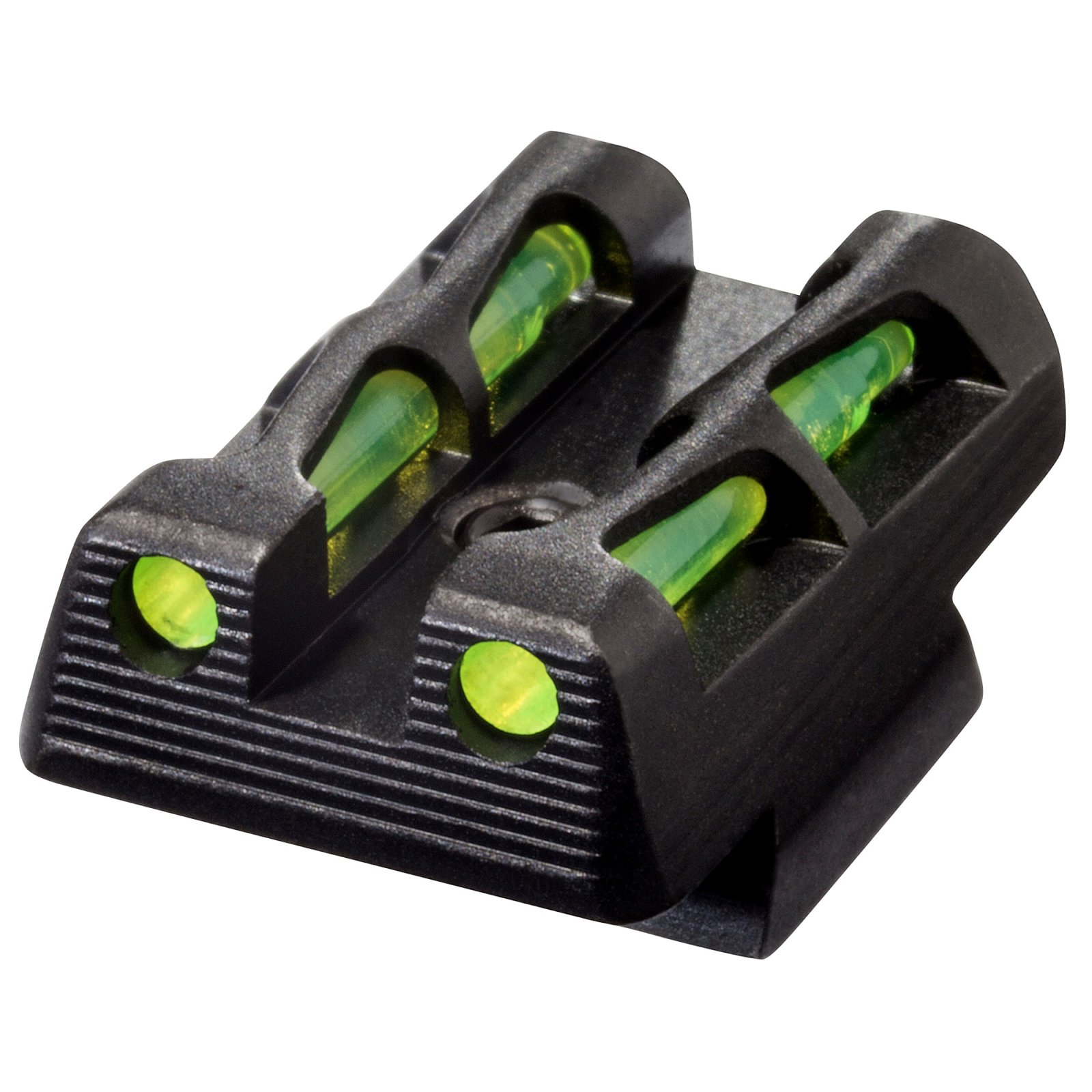 Hi-Viz CZLW11 Rear Sight for CZ 75 85 P-01 Models, LitePipes Included - Hi-Viz