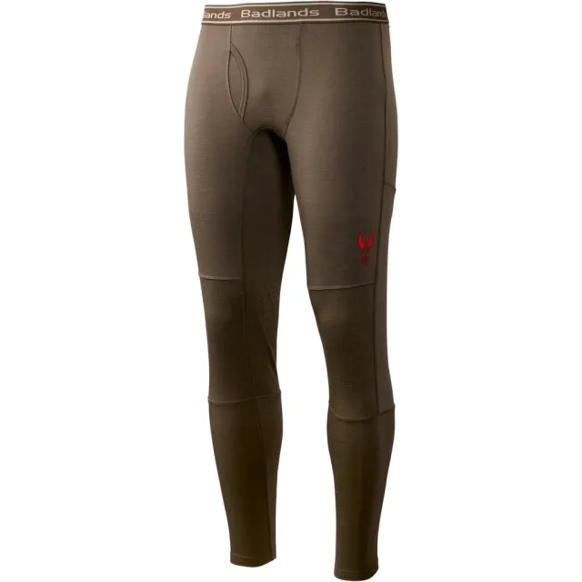 Buy Badlands Pecora Heavyweight Merino Leggings Mud Small 250g Wool online