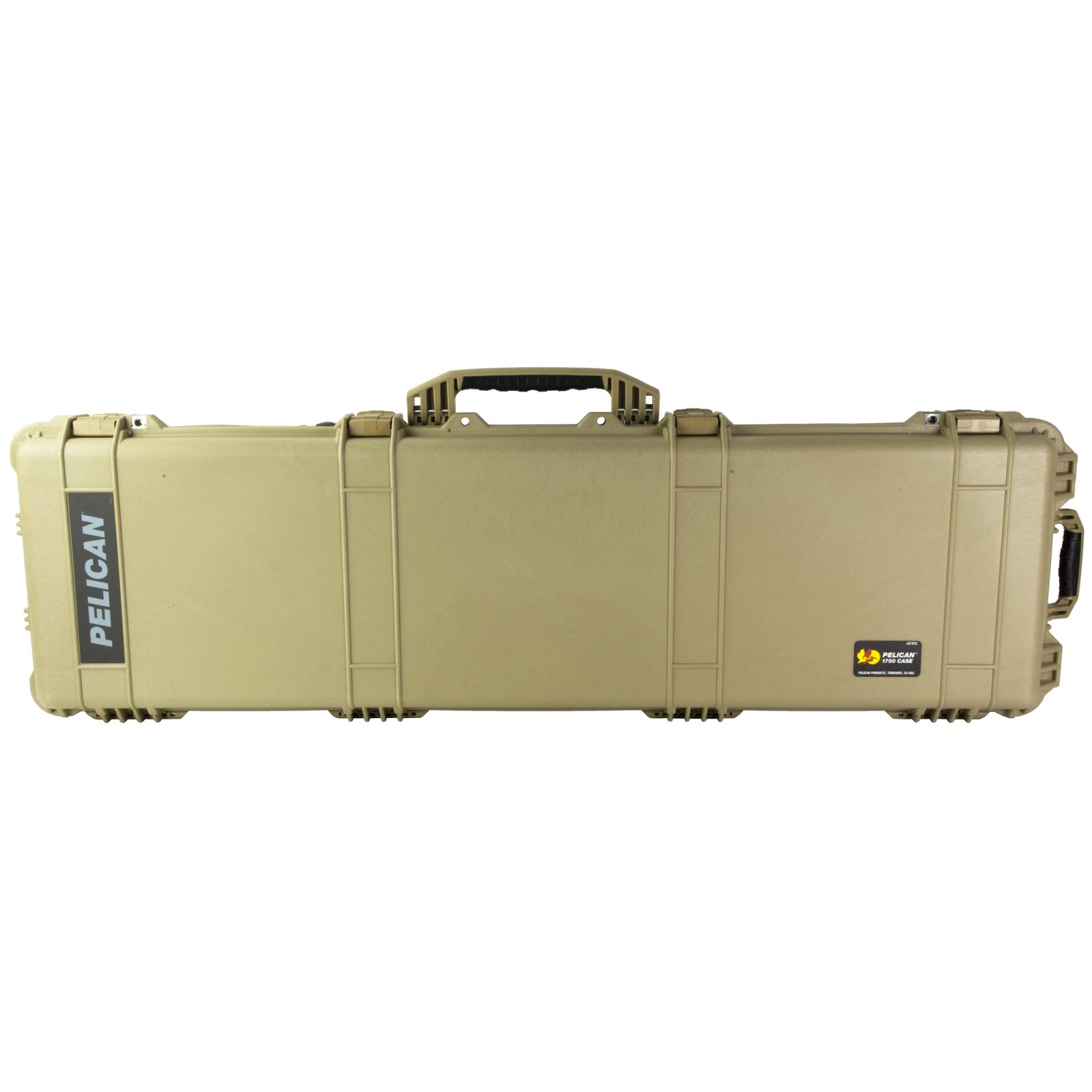 Pelican 1750 Protector Desert Tan Long Gun Case with Foam - Pelican