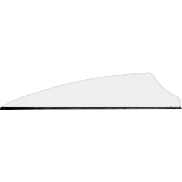 Q2i Q06048 Fusion X-II Vanes White 2.5" 100pk Lightweight Aero Design - Q2i