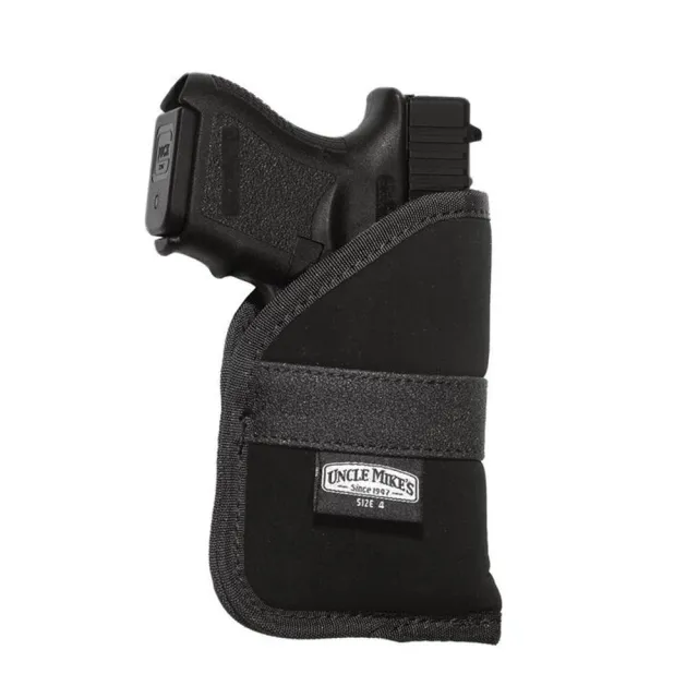Uncle Mike's OT IWB Holster Size 4 Black Ambi - Michaels Of Oregon