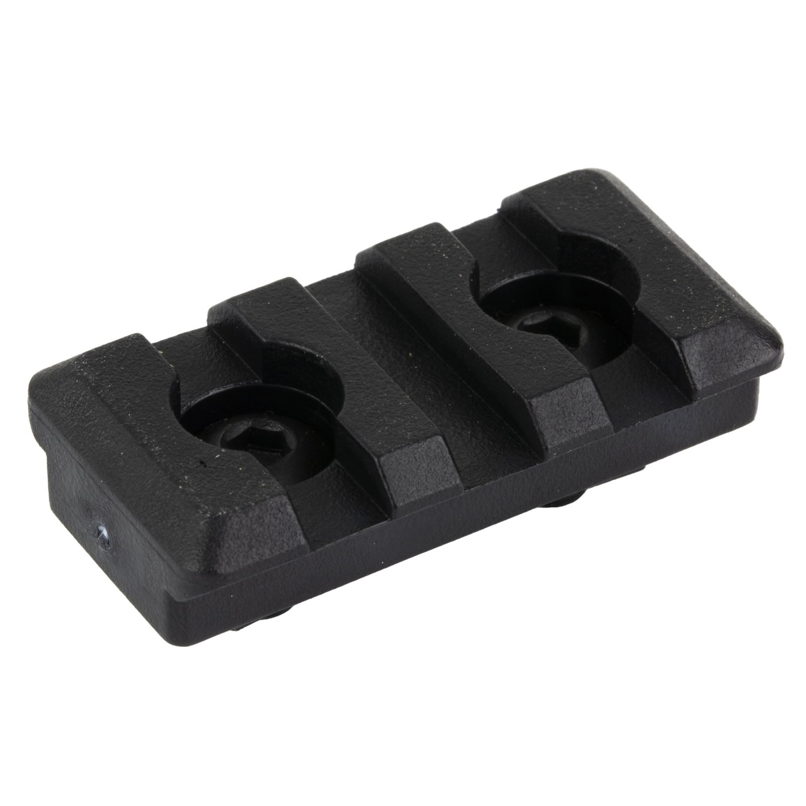 Midwest Industries Polymer M-Lok Rail Section - Black, 3 Slot