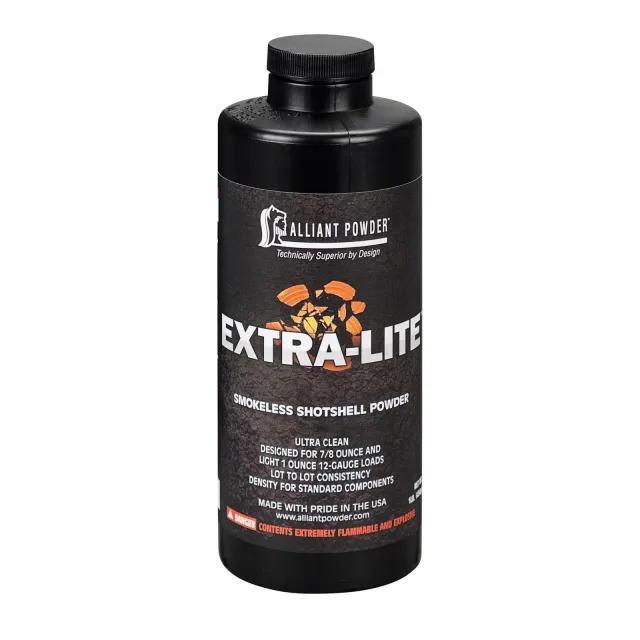 Alliant Powder Extra Lite Powder 1 lb - Caliber & Shell Length Details